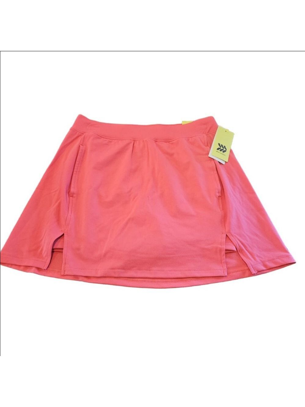 Women's All in Motion NWT Coral High-Rise Knit Skort M with Pockets